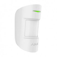 AJAX - MOTION PROTECT WHITE Ασύρματος ανιχνευτής κίνησης PIR & Pet Friedly, σε λευκό χρώμα.
