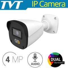 TVT TD-9440S4L-C(D/PE/AW1) 2.8mm 4MP / IP / Smart Dual Illumination / PoE / Mic / ΑΙ