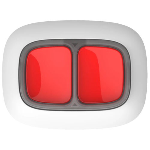 AJAX DOUBLE BUTTON WHITE