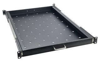 POWERTECH πτυσσόμενο ράφι για rack 19" NETW-0020, βάθος 740mm, μαύρο