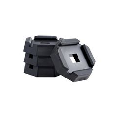 VEVOR RV Leveling Pads, 4-pack Rubber Trailer Jack Pads, καθένα με χωρητικότητα 5000 lbs, Jack Stabilizer Pads με μεγάλη επιφάνεια, Κατάλληλο για τετράγωνα πόδια 5,5" , αυτοκινούμενα τροχόσπιτα 5th Wh