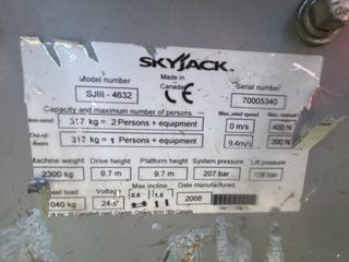 Εξέδρες Εργασίας Skyjack 2008 SJIII 4632-thumb-13