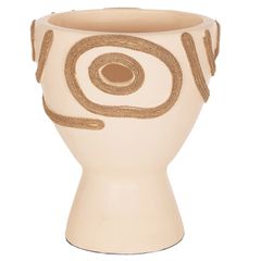 ΕΠΙΤΡΑΠΕΖΙΟ ΔΙΑΚΟΣΜΗΤΙΚΟ ΒΑΖΟ DEAN HM4678.02 ΤΕΡΑΚΟΤΑ ΣΕ ΚΡΕΜ--Φ25x28Υεκ.
