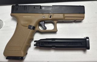ΠΙΣΤΟΛΙ SOFT GBB, EVOLUTION E017 TAN Metal version-thumb-6