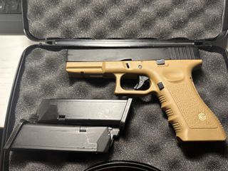 ΠΙΣΤΟΛΙ SOFT GBB, EVOLUTION E017 TAN Metal version-thumb-7