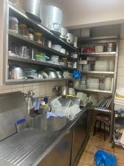 Πάγκοι ράφια inox