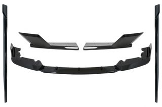 Aero Body Kit Μπροστινός Προφυλακτήρας Και Πίσω Διαχωριστές Κατάλληλο Για Bmw F95 X5M Competition (2018-και μετά) Piano Black