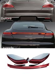 ΦΑΝΑΡΙΑ ΠΙΣΩ Porsche Panamera  2013-2017 upgrade Tailights Full Led To Panamera 971 Design