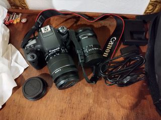 Canon Eos 760D, πλήρες πακέτο με 2 φακούς - σαν καινούργιο