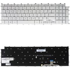 Teclado Español para Portátil - Spanish Laptop Keyboard για LG Gram 17Z90P 17Z90PE 17Z90P-G 17Z90P-K 17Z90P-N 17Z95P 17Z90R AEW74230312 831-00890-00A 831-00889-00A ES Nο Frame Backlight White ( Κωδ.41