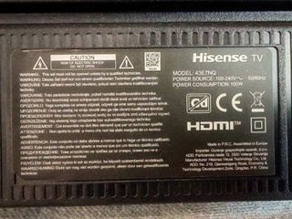Hisense Smart Τηλεόραση 43 E7NQ QLED-thumb-4