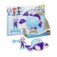 Hasbro Disney Jr. Marvel: Spidey And His Amazing Friends Waterwebs - Ghost Turtle Figure & Vehicle (G1466) *