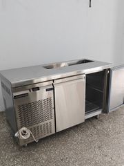 Τυριέρα Inox 1.40m για 6 Δοχεία Τυριού Κωδ: 0426-3331-thumb-1
