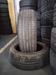 2 μεταχειριαμενα ελαστικα 225/50-18 Pirelli Cinturato P7 RunFlat . DOT 21'.