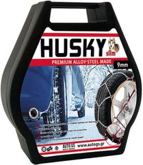 Husky No 120 No 120 Αντιολισθητικές Αλυσίδες Πάχους 9mm Επιβατικού Αυτοκινήτου 2τμχ