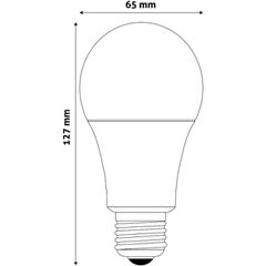 Avide LED Κοινή 15W E27 Θερμό 3000K Value-thumb-1