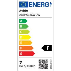 Avide LED Σφαιρική 7W E14 Ψυχρό 6400K Value-thumb-2