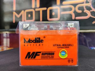 Modile Μπαταρία Μοτοσυκλέτας (μηχανής) UTX4L-BS 12V4Ah/10HR GEL