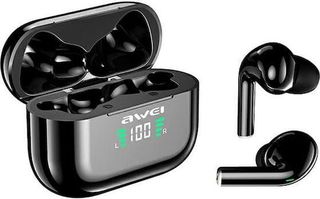 Awei T29P In-ear Bluetooth Handsfree Ακουστικά με Αντοχή στον Ιδρώτα και Θήκη Φόρτισης Μαύρα