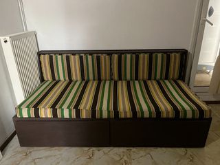 ξυλινος καναπες