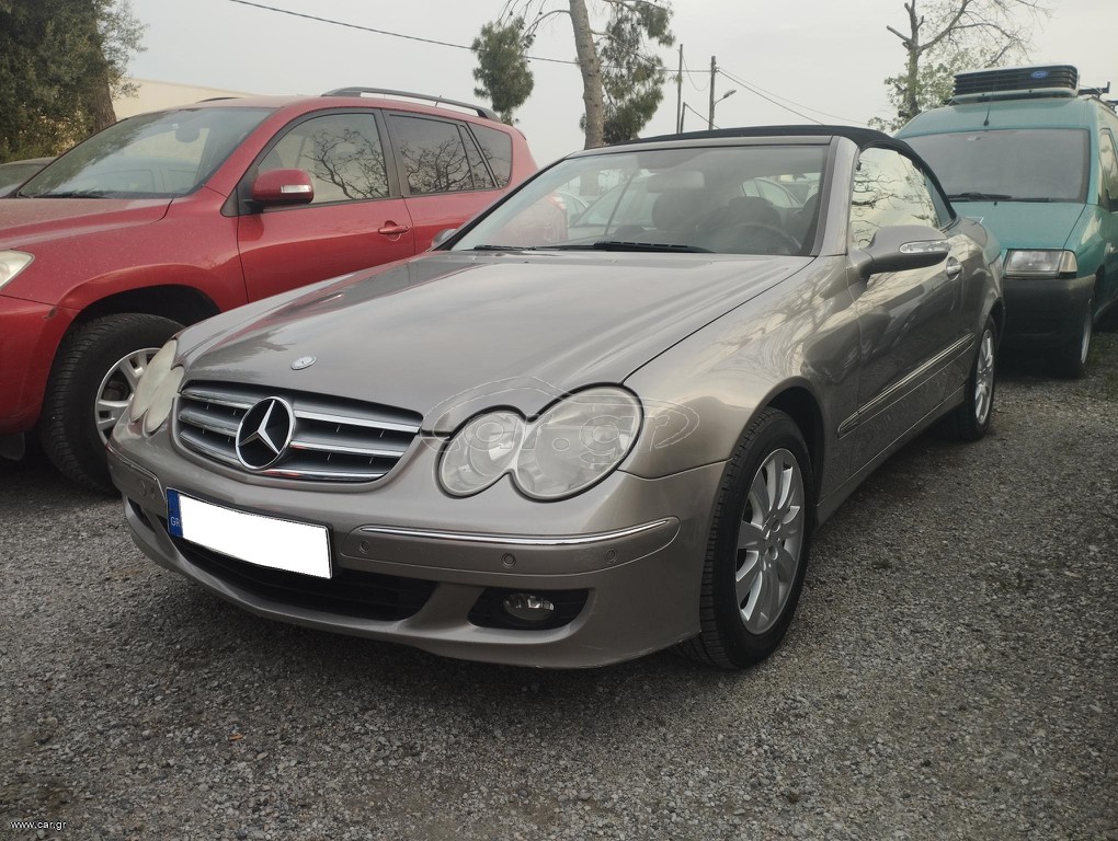 Mercedes-Benz CLK 200 2007 Kompr. 184PS, Automatic, Facelift, Ελληνικό, Άριστο!