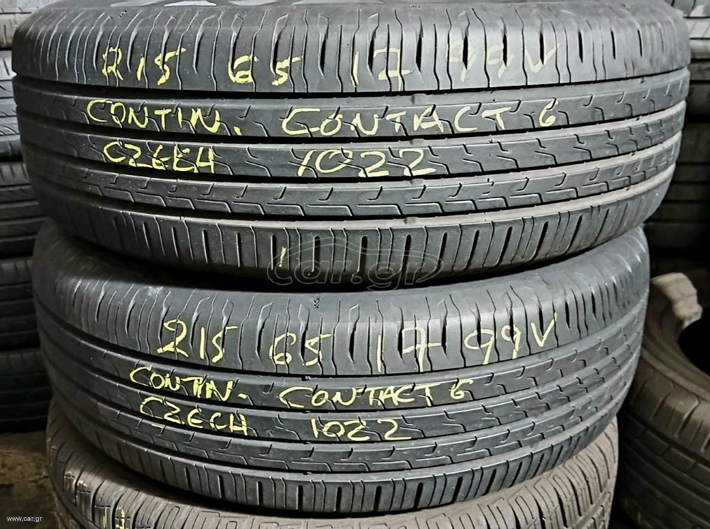 215/65R17 Continental Μεταχειρισμένα DOT1022