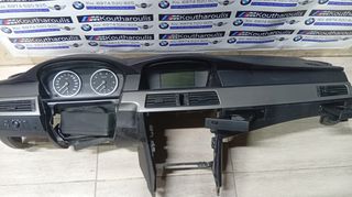 BMW E60-E61 2004-2010 ΤΑΜΠΛΌ ΜΑΎΡΟ ΜΕ ΠΟΤΉΡΟΘΉΚΕΣ-thumb-1