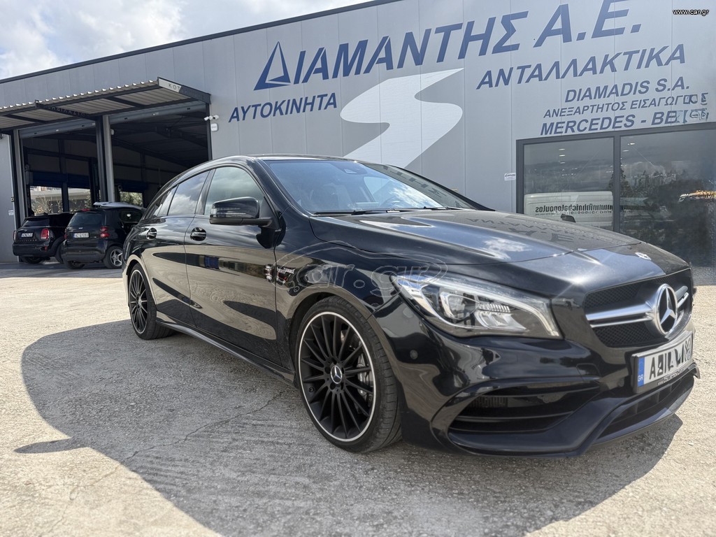 Mercedes-Benz CLA 45 AMG 2018 shooting brake