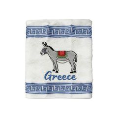 Πετσέτα Souvenir με κέντημα - Σετ 12pcs - Greece - 416464