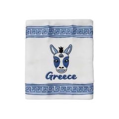 Πετσέτα Souvenir με κέντημα - Σετ 12pcs - Greece - 416389