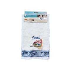 Πετσέτα Souvenir με κέντημα - Σετ 12pcs - Paralia - 416334