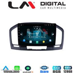 LM Digital - LM ZT8114 GPS Οθόνη OEM Multimedia Αυτοκινήτου για OPEL INSIGNIA 2007-2013 (CarPlay/AndroidAuto/BT/GPS/WIFI/GPRS)