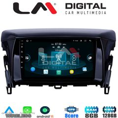 LM Digital - LM ZT8030 GPS Οθόνη OEM Multimedia Αυτοκινήτου για MITSUBISHI ECLIPSE CROSS 2018> (CarPlay/AndroidAuto/BT/GPS/WIFI/GPRS)