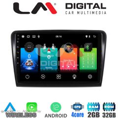 LM Digital - LM ZN4982 GPS Οθόνη OEM Multimedia Αυτοκινήτου για SK SUPERB 2008>2015 (CarPlay/AndroidAuto/BT/GPS/WIFI/GPRS)