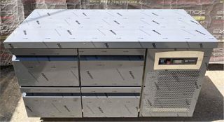 Ψυγείο Πάγκος Συντήρηση Με 4 Συρτάρια 139x60x85Cm BAMBAS - Καινούργιος.