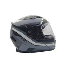 Κράνος fullface FSD 820 AIX ματ μαύρο γκρι άσπρο