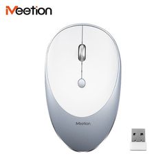 Meetion MT-R600 2.4G Ασύρματο Ποντίκι / Ασημί