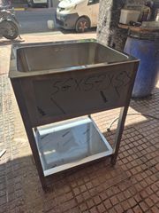 ΛΑΝΤΖΑ ΑΝΟΙΧΤΗ ΜΟΝΗ ΔΙΑΣΤΑΣΕΩΝ 56Χ52Χ85 ΜΕ ΓΟΥΡΝΑ ΔΙΑΣΤΑΣΕΩΝ 50Χ40Χ17