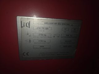 Πρέσες Welger 2004 RP502 special-thumb-7