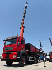 Ανατροπή + Γερανός MAN 2007 TGA 26400- 33400 6x6-PALFINGER PK 22002EH-thumb-21