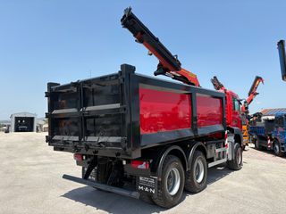 Ανατροπή + Γερανός MAN 2007 TGA 26400- 33400 6x6-PALFINGER PK 22002EH-thumb-24