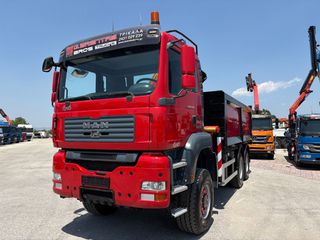 Ανατροπή + Γερανός MAN 2007 TGA 26400- 33400 6x6-PALFINGER PK 22002EH-thumb-8