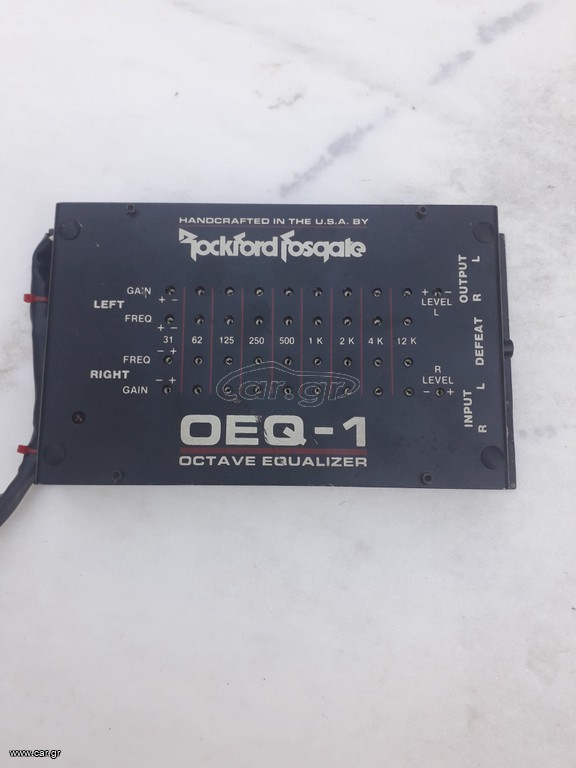 rockford fosgate equalizer