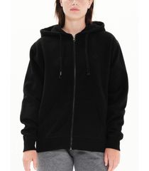 EMERSON Γυναικεία μαύρη ζακέτα φούτερ 222.EW21.93 Black ..