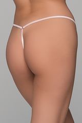 Σατέν Micro G-string - Σομόν-thumb-1