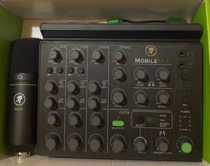 Mackie mobile mix 8 & Mackie microphone