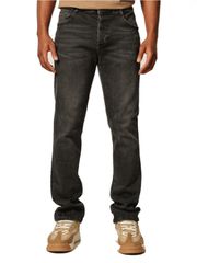 EDWARD Ανδρικό παντελόνι τζίν MP-D-JNS-W24-028-DARK GREY DENIM