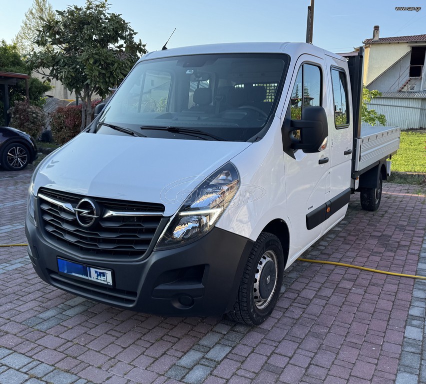 Διπλοκάμπινο Opel 2019 2.3DCi, Movano, L4, 7θέσιο