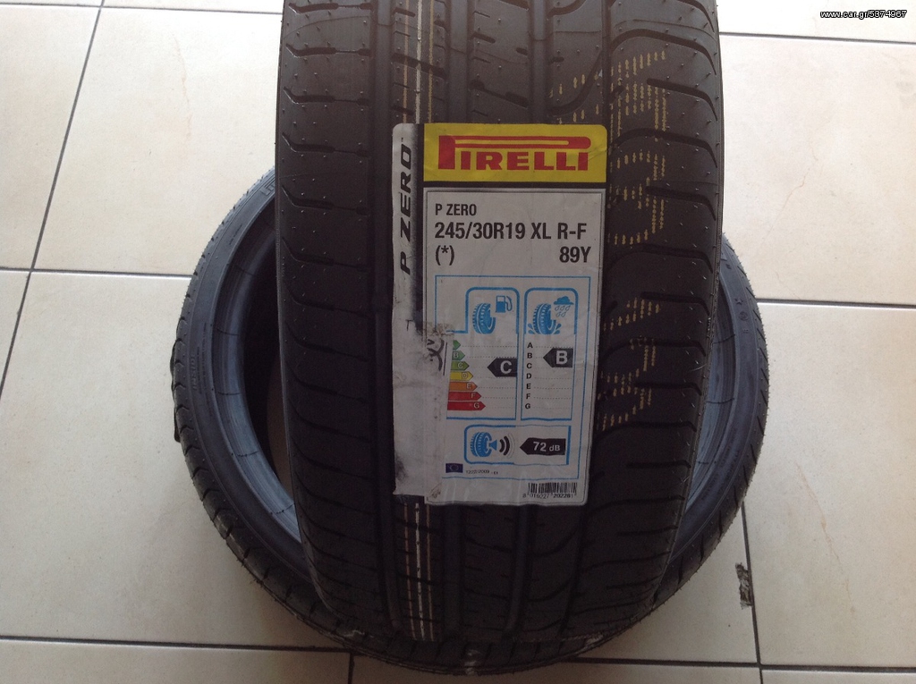 245/30/19 PIRELLI P ZERO RUN FLAT