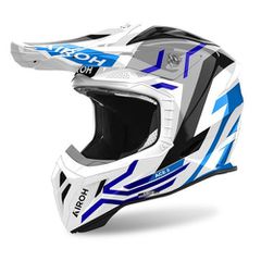 Κράνος Μηχανής Off Road Airoh Aviator Ace 2 Ground μπλε